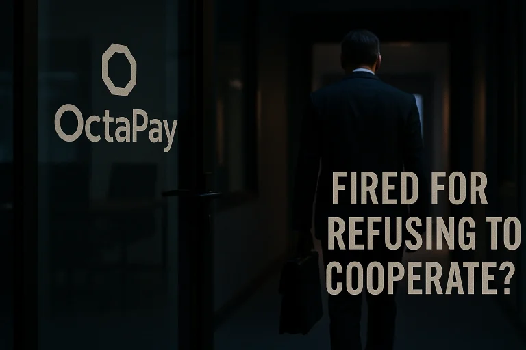 Internal Turmoil at OctaPay – European CEO Dismissed for Rejecting Unlawful Conduct