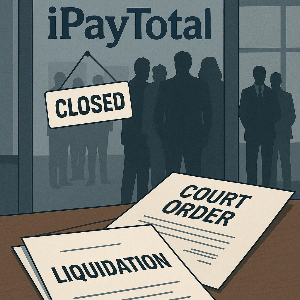 iPayTotal Faces Challenges – Court-Ordered Liquidation and Octapay Scandal Rumors