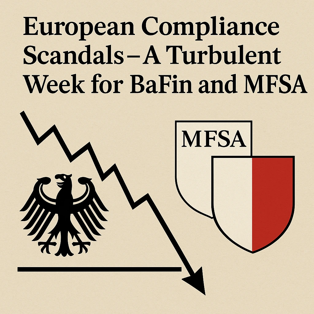 European Compliance Scandals – A Turbulent Week for BaFin and MFSA