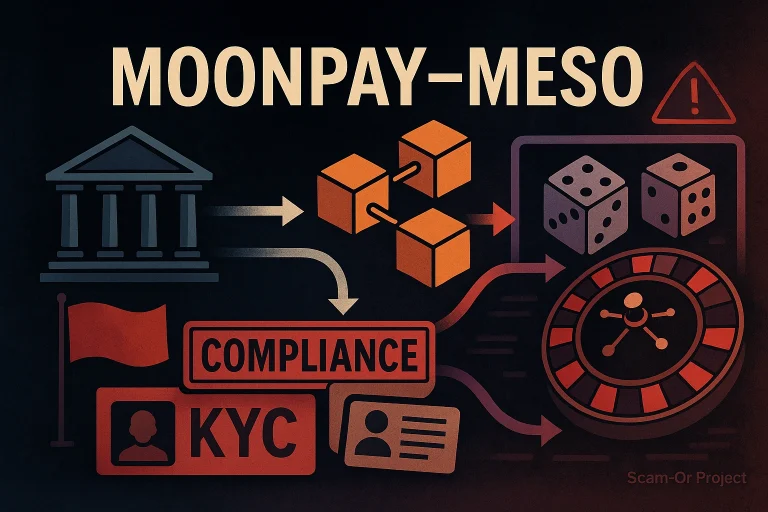 MoonPay–Meso Network Deal: A Bigger Footprint in High-Risk Crypto Gambling Payments Under Intensifying Regulatory Scrutiny