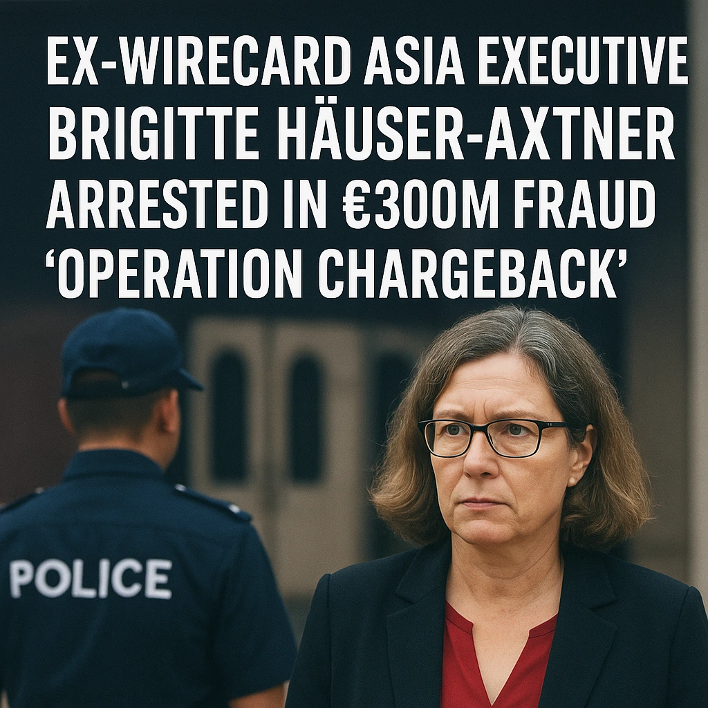 Singapore Arrest of Ex-Wirecard Asia Director Brigitte Häuser-Axtner Tied to €300m ‘Operation Chargeback’ Subscription Fraud