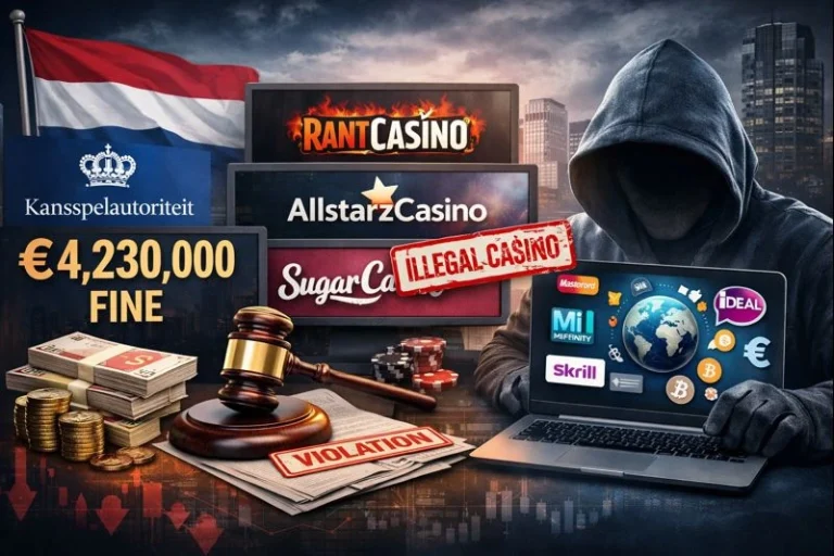 Dutch KSA Hits Starscream With €4.23M Fine: Illegal Casinos Are Not “Grey” — This Is Industrial-Scale Violations