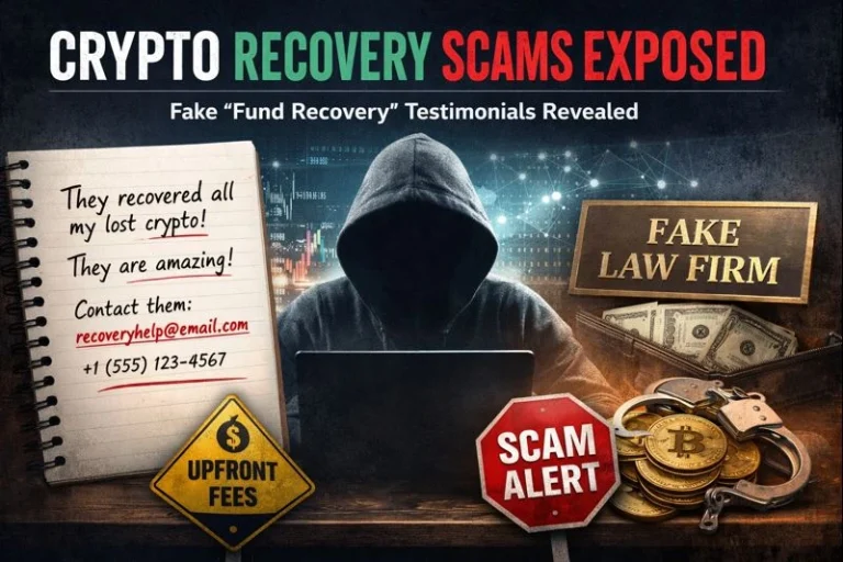 “They Recovered My Crypto” in the Comments? No — It’s Still a Recovery Scam