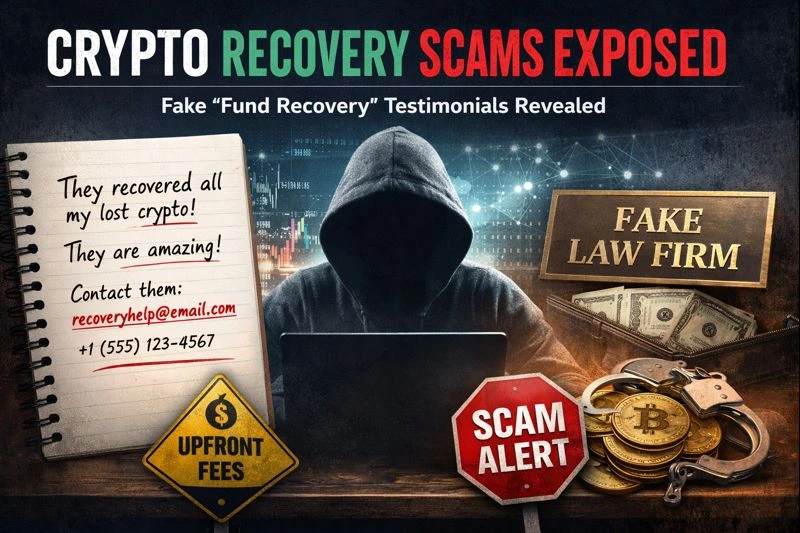 “They Recovered My Crypto” in the Comments? No — It’s Still a Recovery Scam