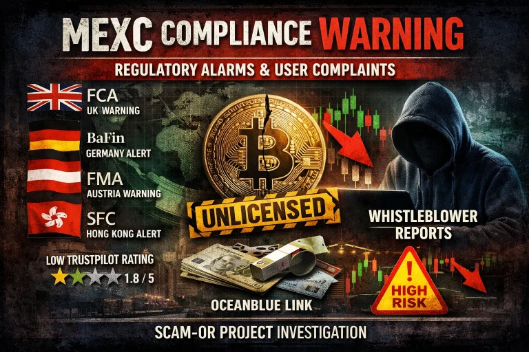 MEXC Compliance Update – Escalating Red-Flag Warning
