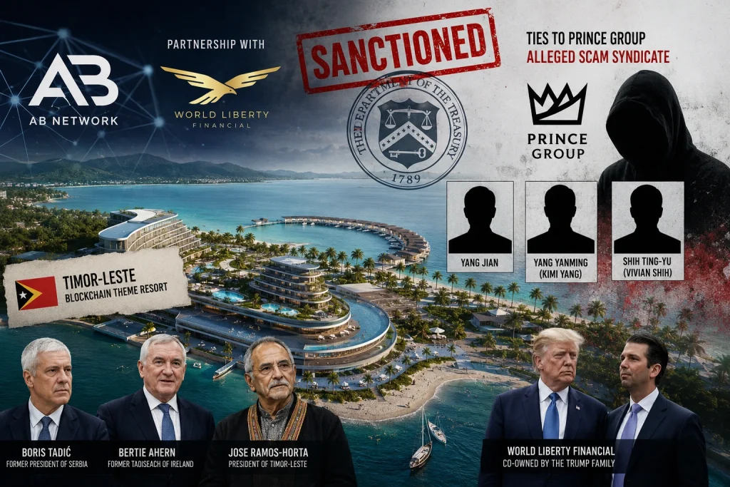 Politically Linked Crypto Network’s Resort Venture Tied to Individuals Later Sanctioned Over Alleged Scam Syndicate Connections
