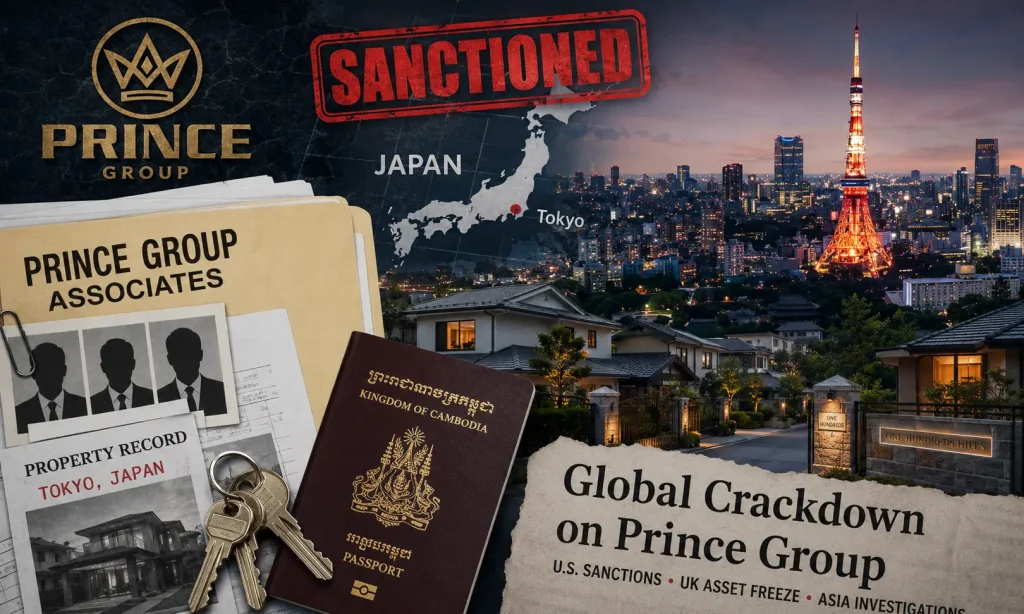 Prince Group Associates Build Property Portfolio in Japan Amid Global Sanctions Campaign